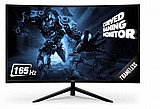 ��� ������� ����  FUJICOM 27" Curved FHD 165Hz Gaming Monitor DP+HDMI+USB+SPK