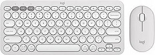 ����� ����� �������� ���� ��� �� ������ Pebble 2 Combo- WHITE-2.4GHZ/BT  Logitech