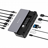 ���� ����� ������ Verbatim Pro Docking Station 15 Port with SSD NVMe slot