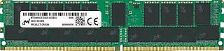 ������ ���� Micron Server Memory DDR4 RDIMM 16GB 2Rx8 3200 CL22, MTA18ASF2G72PDZ-3G2R