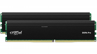  ������ ����� Crucial Pro DIMM 64GB Kit (2x32) DDR4 3200Mhz CL22, CP2K32G4DFRA32A,