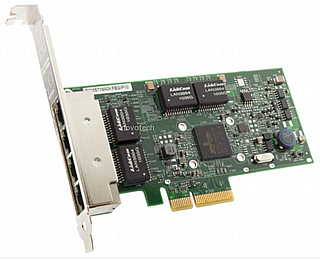 ����� ��� Broadcom NetXtreme Quad-Port Ethernet 1Gbps PCIe 2.0 x4, BCM95719A1904AC, 