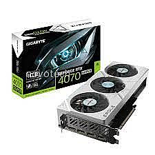 ����� ��� Gigabyte GeForce RTX 4070 SUPER EAGLE OC ICE 12GB, GV-N407SEAGLEOC ICE-12GD
