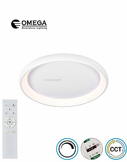 ����� ���� ����� 72W ��� CCT + ���,OM-MRC60-72W-WH-CCT-RC