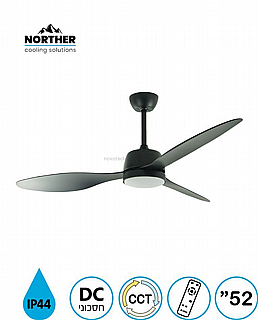 ������ ���� ���� CCT 52" Palma ������ ������� / ����� ��� ���� ���� ���� NTP-PALIP44-LED-BK NORTHER