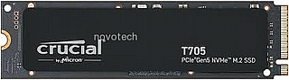 ���� ���� Crucial SSD 4TB T705 NVMe M.2 PCIe Gen5 CT4000T705SSD3 , PCIe Gen 5.0 x4, NVMe 2.0