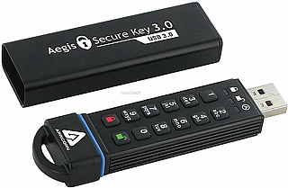  ������ ���� ����� Apricorn Aegis Secure Key 3.0 - USB flash drive - 1TB