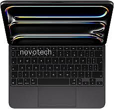 ����� ������ ���� ����� ����� ��� ���� Magic Keyboard for iPad Pro 11‑inch (M4) - Hebrew - Black MWR23HB/A Apple