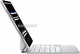 ����� ����� ������ ��� Apple Magic Keyboard for iPad Pro 13‑inch (M4) - Hebrew - White MWR43HB/A