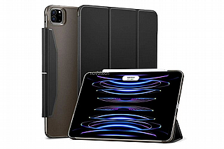 ��� ��� ����� ESR Ascend Trifold Case, Compatible with iPad Pro 11 (2024), Frosted Black 4894240195024