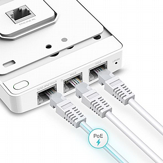 ����� ���� TP LINK EAP235-Wall Omada AC1200 Wireless MU-MIMO Gigabit Wall Plate Access Point