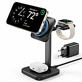 ���� ����� ESR HaloLock 3-in-1 Watch Wireless Charging Set, X001TKE3AL, Black