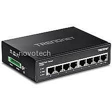 ��� 8 ������ TI-PG80  TRENDnet  8-port hardened Industrial Gigabit PoE+ Switch