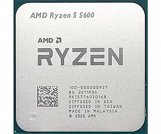 ���� AMD Ryzen 5 5600 3.5Ghz 4.4Ghz AM4 Tray no Fan No GPU