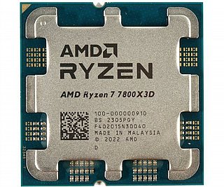 ���� AMD Ryzen 7 7800X3D Max 5.0 GHZ 8Crs PCIE 5.0 AM5 120W TDP