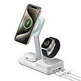 ���� ����� ESR 100W 6-in-1 Charging Station with MagSafe + CryoBoost, Arctic White 4894240189641