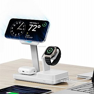���� ����� ESR 100W 6-in-1 Charging Station with MagSafe + CryoBoost, Arctic White 4894240189641
