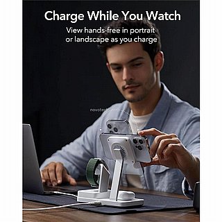 ���� ����� ESR 100W 6-in-1 Charging Station with MagSafe + CryoBoost, Arctic White 4894240189641