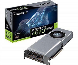 ����� ��� Gigabyte GeForce RTX 4070 Ti SUPER AI TOP 16G, GV-N407TSAI TOP-16GD