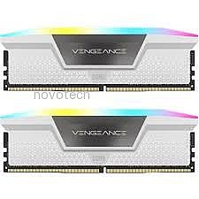������ ����� ���� Corsair Vengeance RGB 32GB 2X16GB 5600Ghz C36 White CMH32GX5M2B5600C36WK