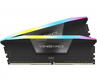 ������ ����� ���� CORSAIR Vengeance RGB 32GB 2x16GB DDR5 5600 C40 CMH32GX5M2B5600C40K