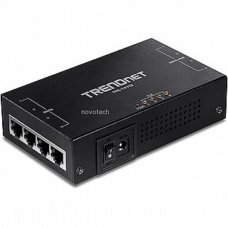 ���� TRENDnet 65W 4-Port Gigabit PoE+ Injector, TPE-147GI