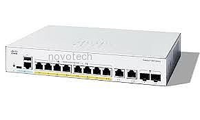 ��� 8 ������ ����� Cisco Catalyst 1300-8P-E-2G POE Managed Switch 