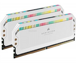 ������ ����� ���� CORSAIR DOMINATOR PLATINUM RGB DDR5 64GB 2x32GB 5200MHz C40 XMP CMT64GX5M2B5200C40W