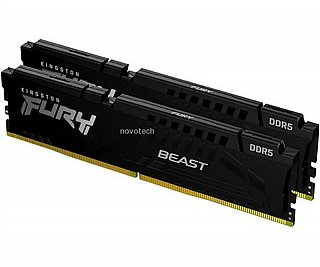 ������ Kingston Fury Beast DDR5 64GB 2x32GB 6000MHZ DDR5 CL30 EXPO RAM KF560C30BBEK2-64