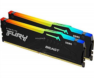 ������ Kingston Fury Beast White RGB Expo 32GB 2X16 5600MHZ DDR5 CL36 KF556C36BBEAK2-32