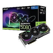 ����� ��� PNY GeForce RTX 5080 16GB ARGB Overclocked Triple Fan VCG508016TFXXPB1-O