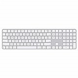 ����� Apple Magic Keyboard with Touch ID and Numeric Keypad for Mac models with Apple silicon - Hebrew - White Keys  MXK73HB/A 