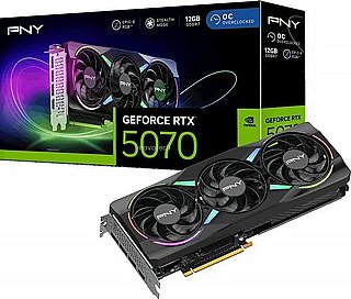 ����� ��� GeForce RTX 5070 12GB ARGB EPIC-X RGB Overclocked Triple Fan GPU VCG507012TFXXPB1-O