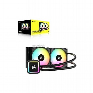 ����� ����� ����� CORSAIR H100X 240mm ELITE RGB Liquid CPU Cooler CW-9060065-WW