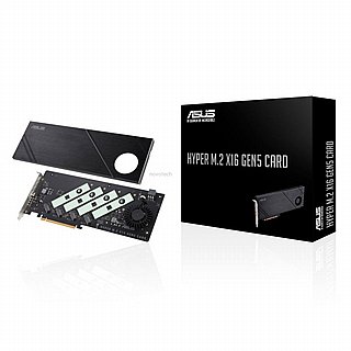 ��� ASUS HYPER M.2 X16 GEN5 CARD PCIE 5.0 M.2 X16 ADD ON CARD 90MC0CY0-M0EAY0
