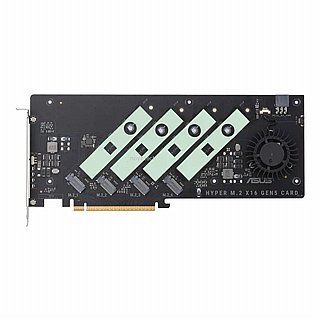��� ASUS HYPER M.2 X16 GEN5 CARD PCIE 5.0 M.2 X16 ADD ON CARD 90MC0CY0-M0EAY0