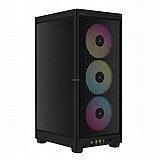 ���� ���� Corsair  2000D RGB AIRFLOW Mini-ITX PC Case - Black CC-9011246-WW