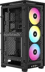 ���� ���� Corsair  2000D RGB AIRFLOW Mini-ITX PC Case - Black CC-9011246-WW
