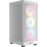 ���� Corsair  2000D RGB AIRFLOW Mini-ITX PC Case - White CC-9011247-WW