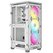 ���� Corsair  2000D RGB AIRFLOW Mini-ITX PC Case - White CC-9011247-WW