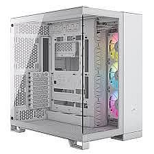 ���� Corsair  iCUE LINK 6500X RGB Mid-Tower ATX Dual Chamber PC Case - White CC-9011270-WW