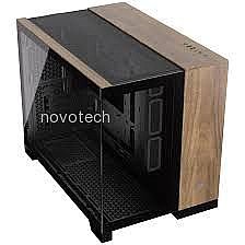 ���� Corsair  2500X Micro ATX Dual Chamber PC Case - Black/Walnut Wood CC-9011286-WW