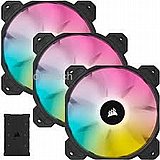 3 �������� ����� Corsair iCUE SP120 RGB ELITE Performance 120mm PWM Fan � Triple Pack with Lighting Node CORE 90904-501-09