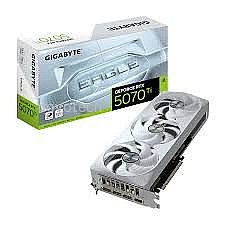 ����� ��� GIGABYTE NVIDIA GeForce RTX5070Ti 16GB GDDR7 OC - White GV-N507TEAGLEOC-ICE-16GD