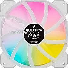 ������ ����� Corsair  iCUE SP120 RGB ELITE Performance 120mm White PWM Fan CO-9050136-WW
