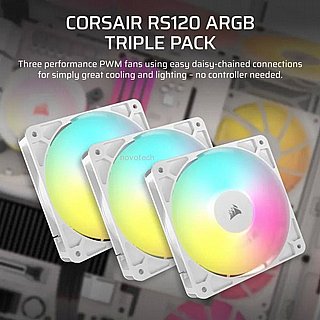 ���� �������� ����� ����� Corsair RS120 ARGB 120mm PWM Fans CO-9050185-WW