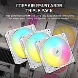 ���� �������� ����� ����� Corsair RS120 ARGB 120mm PWM Fans CO-9050185-WW