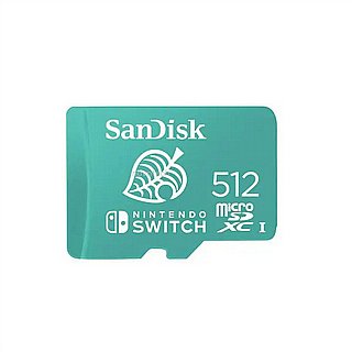 ����� ������ microSDcard for Nintendo Switch ���� 512GB ���� SanDisk ��� SDSQXAO-512G-GN3ZN