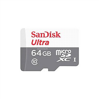 ����� ������ Ultra microSDXC ���� 64GB ���� Sandisk ��� SDSQUNR-064G-GN3MN