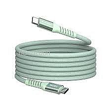 ��� VERBATIM SYNC & CHARGE USB C TO USB C 100W MAGNETIC 120 CM - GREEN 31855